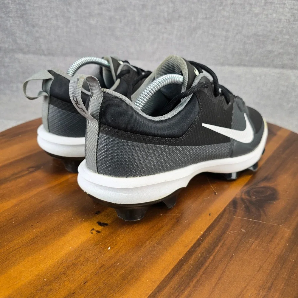 Nike Force Trout 9 Low Baseball Cleats Black White FB2908-001 Mens 8.5